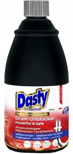 Dasty Drain Unblocker 600 ml – włoski żel do udrażniania rur, skuteczny i bezpieczny