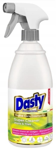 Dasty Super Cleaner Walls & Tiles 700 ml – włoski środek do ścian i płytek, usuwa pleśń i grzyb
