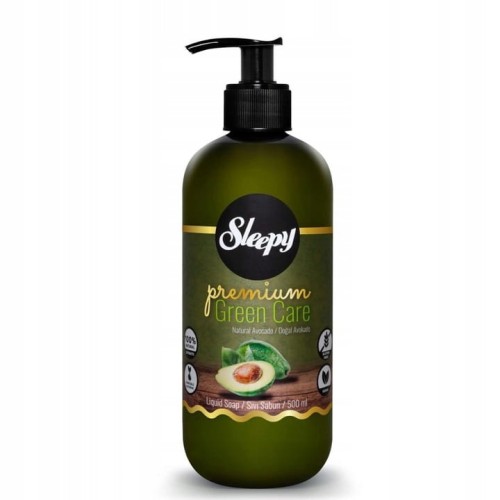 Sleepy Green Care Avocado 500 ml – mydło w płynie z pompką z ekstraktem z awokado