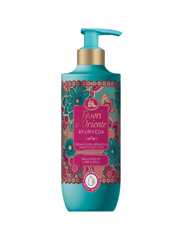 Tesori d’Oriente Ayurveda 400 ml – nawilżający balsam do ciała z ekstraktami ajurwedyjskimi