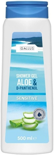 Gallus Aloes i D-Panthenol 500 ml – żel pod prysznic nawilżający i łagodzący