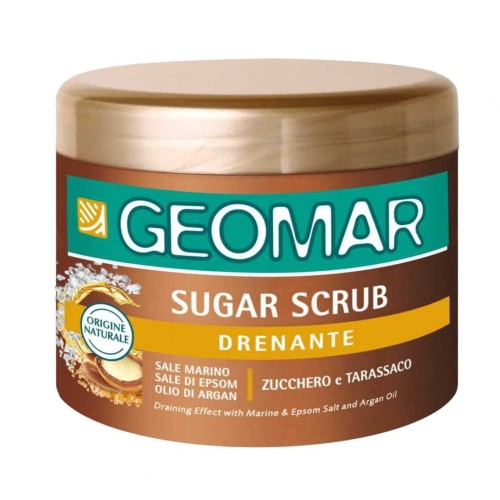 Geomar Sugar Scrub Drenante 600 g – drenujący peeling cukrowy do ciała