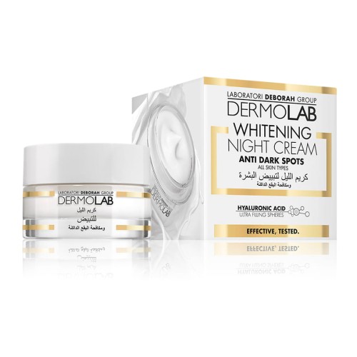 Dermolab Whitening Night Cream 50 ml – krem na noc rozjaśniający przebarwienia