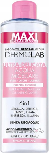 Dermolab Acqua Micellare Ultra-Delicata 400 ml – ultra delikatna woda micelarna do twarzy