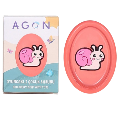 Agon Kids Pomegranate 50g mydło dla dziecka z zabawką niespodzianką