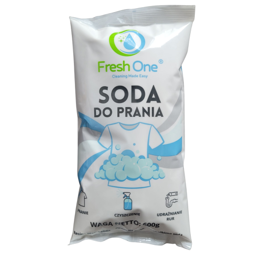 Fresh One Soda do prania i sprzątania 600 g – uniwersalny proszek z aktywnym tlenem