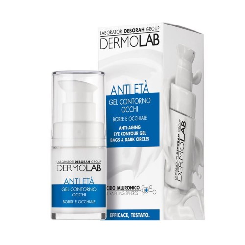 Dermolab Gel Contorno Occhio Anti Età 15 ml – żel pod oczy przeciwzmarszczkowy