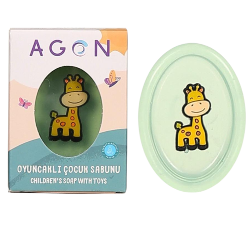 Agon Kids Apple 50g mydło dla dziecka z zabawką niespodzianką