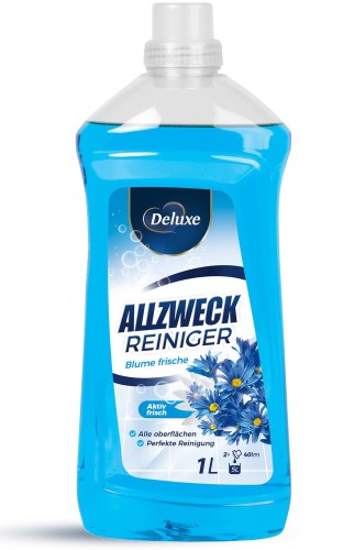 Deluxe Allzweck Reiniger Blume 1L niemiecki uniwersalny płyn do mycia podłóg kwiatowy