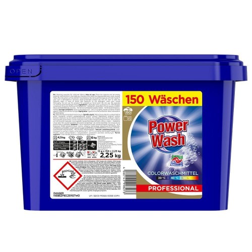 Power Wash Color 150 szt. – kapsułki do prania kolorowych tkanin