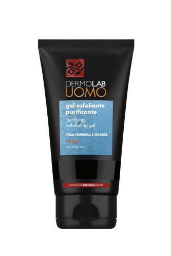 Dermolab Uomo Purifying Exfoliating 150 ml – oczyszczająco-złuszczający peeling do twarzy dla mężczyzn