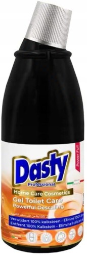 Dasty Gel Toilet Care Powerful Descaling 750ml – włoski żel do WC, skuteczny w usuwaniu kamienia i osadów