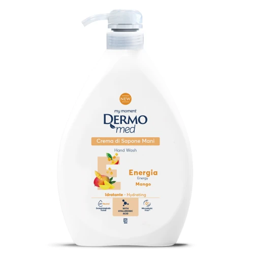 Dermomed Energia Mango 600ml mydło w płynie z mango, orzeźwiający zapach i nawilżenie
