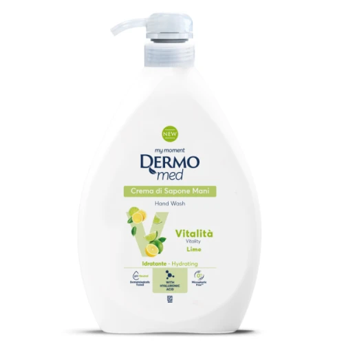 Dermomed Vitalita Lime 600ml mydło w płynie z limonką, orzeźwiający zapach i nawilżenie