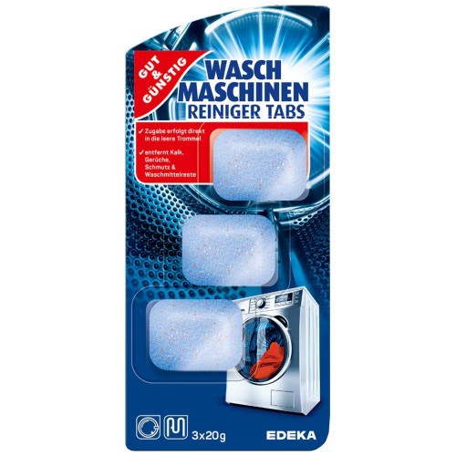 G&G Waschmaschinen Reiniger 3x20g środek do czyszczenia pralek