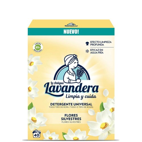 Lavandera Dzikie Kwiaty 2,2 kg – proszek do prania kolorowych tkanin (40 prań)