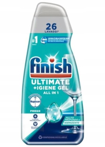 Finish Ultimate Fresh 560 ml – żel do zmywarki o świeżym zapachu