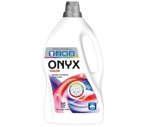 Onyx Color 2L – żel do prania kolorowych tkanin 50 prań, skuteczne usuwanie zabrudzeń i ochrona kolorów