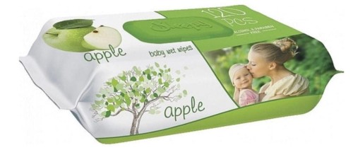 Sleepy Baby Wet Wipes Apple 120szt chusteczki nawilżane dla dzieci jabłkowe