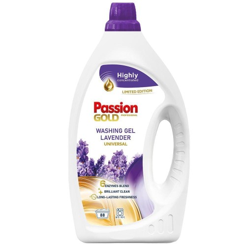 Passion Gold Universal Lavender 3,52L – żel do prania 88 prań, uniwersalny, zapach lawendy, skuteczność i świeżość