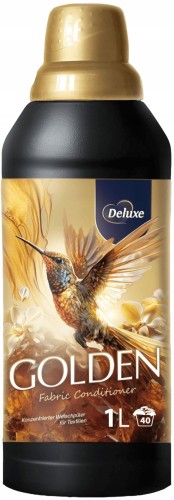 Deluxe Diamant Golden 1 L – płyn do płukania tkanin o zapachu Golden Glow