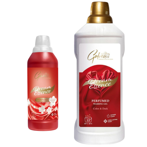 Zestaw 2× Galvea Dream Essence – żel do prania kolorów 2 L + perfumy do prania 1 L