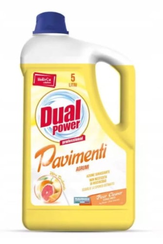 Dual Power Agrumi 5000ml płyn do mycia podłóg cytrusowy Horeca