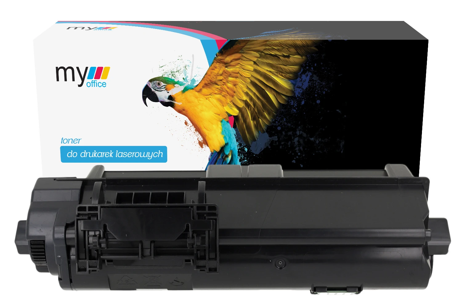 Toner TK-1260 BK (1T0C150NL0) do Kyocera certyfikowany zamiennik marki My Office z dożywotnią gwarancją