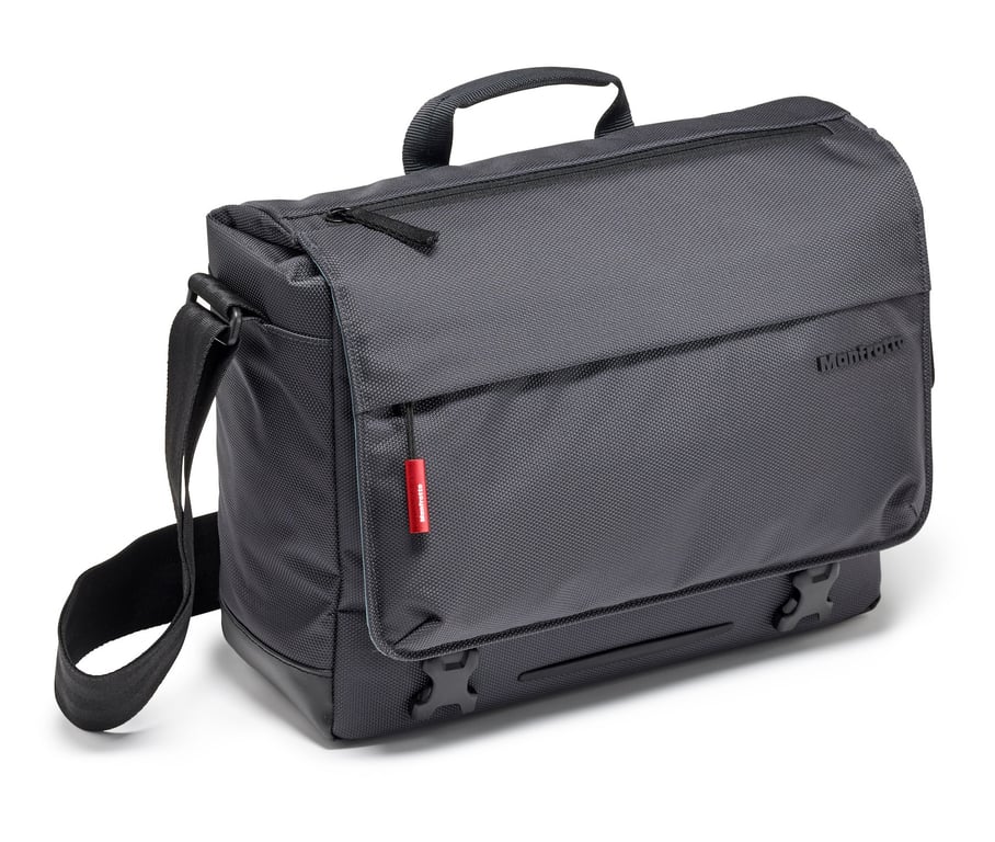 Manfrotto MB MN-M-SD-10 futerał do aparatu Obudowa na messenger Czarny, Szary