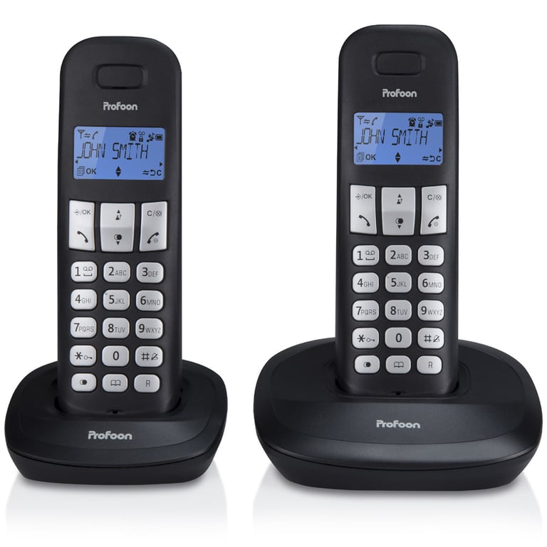 Profoon PDX-1120 Telefon w systemie DECT Czarny