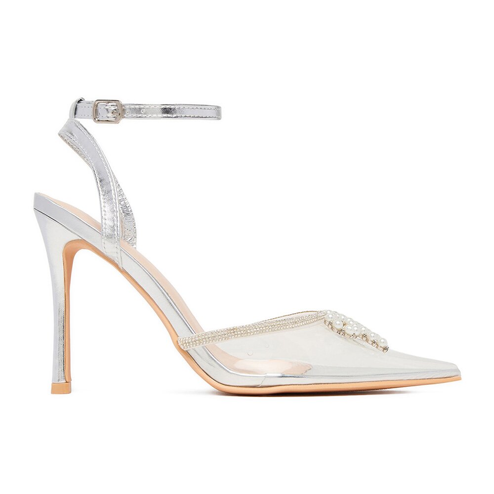 Czółenka DeeZee LIA SILVER RU