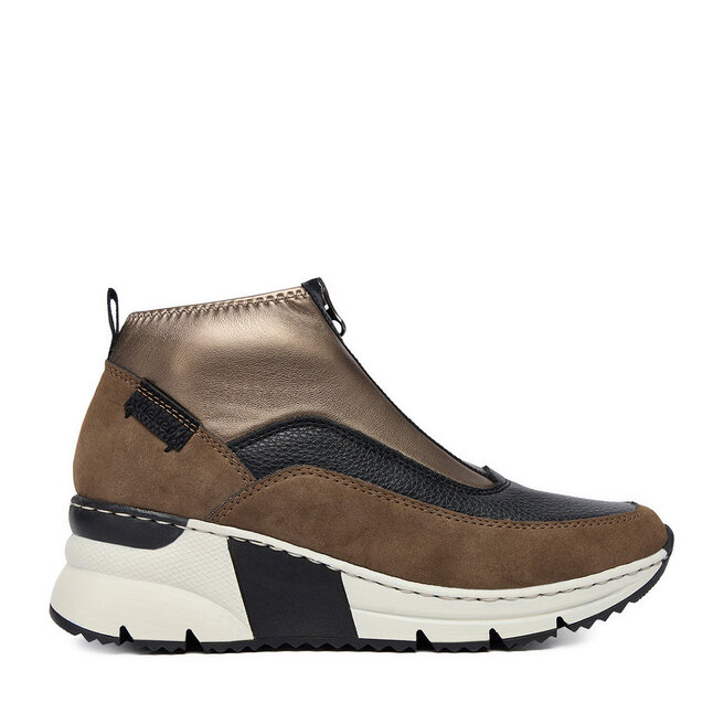 Botki Rieker CEO-N6352-25 Brązowy