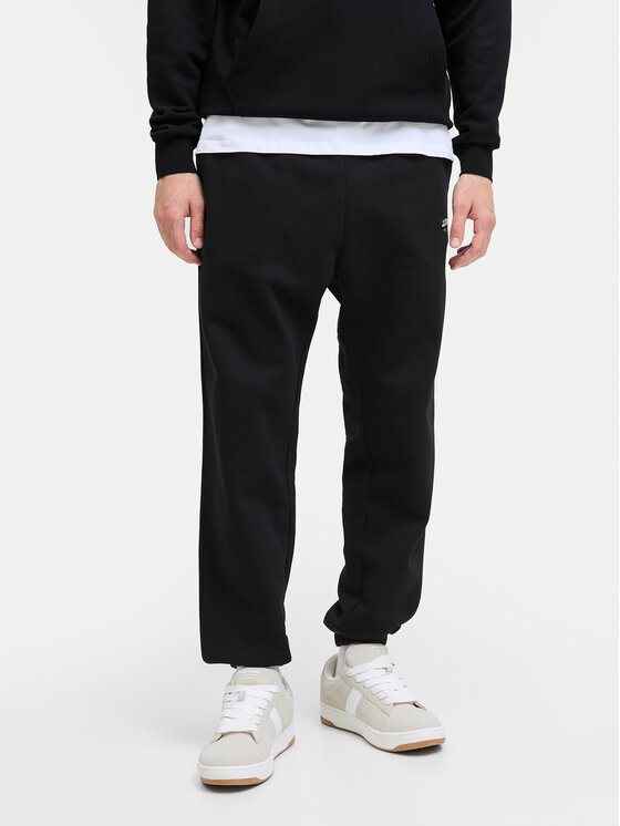 Jack&Jones Spodnie dresowe Kane Soho 12278943 Czarny Regular Fit