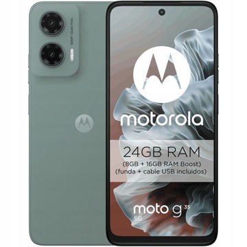 Motorola Moto G35 5G 8/256GB Sage Green Zielony