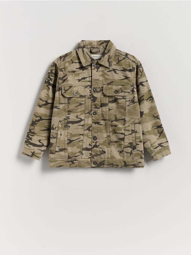 Reserved - Kurtka moro - zielony