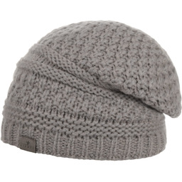 Czapka Dzianinowa Soft Oversize by Lierys, szary, One Size
