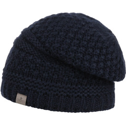 Czapka Dzianinowa Soft Oversize by Lierys, ciemnoniebieski, One Size