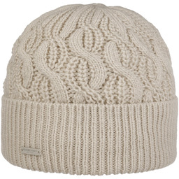 Czapka z Mankietem Landesta by Seeberger, jasnobeżowy, One Size