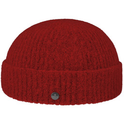 Czapka Dokerka Fine Merino by Lierys, czerwony, One Size