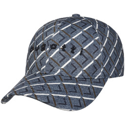 Czapka Graphic Cotton by bugatti, ciemnoniebieski, One Size