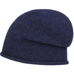 Czapka z Merynosów Uni by Lierys, ciemnoniebieski, One Size
