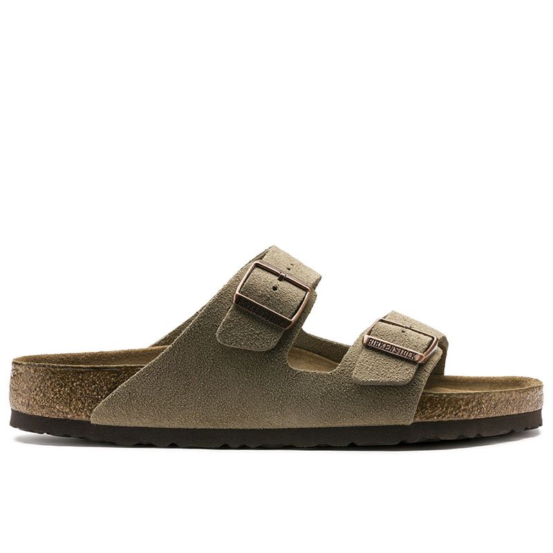 Klapki męskie Birkenstock Arizona 951301 - brązowe