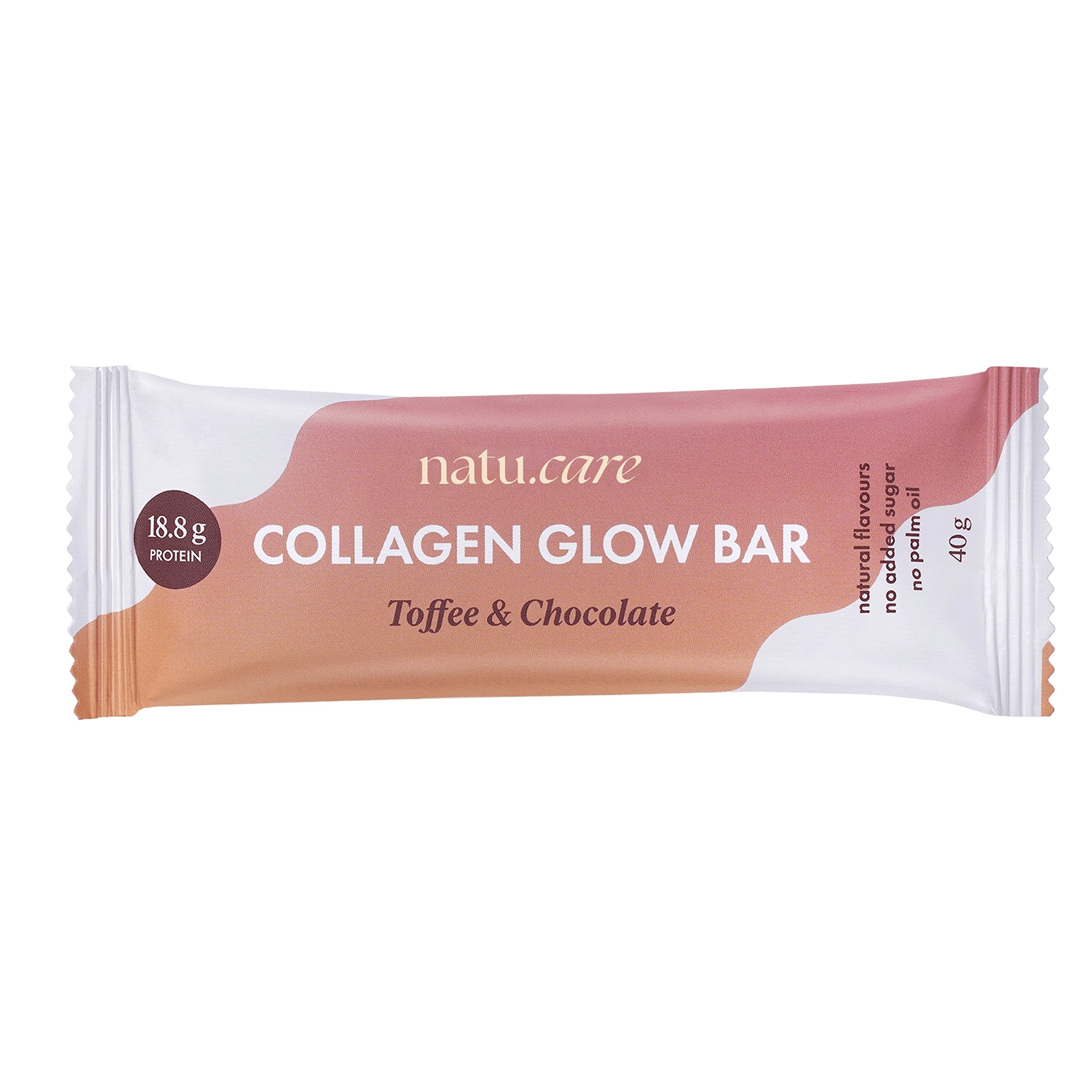 Natu.Care Collagen Glow baton toffi 40 g - słodycze lub przekąska