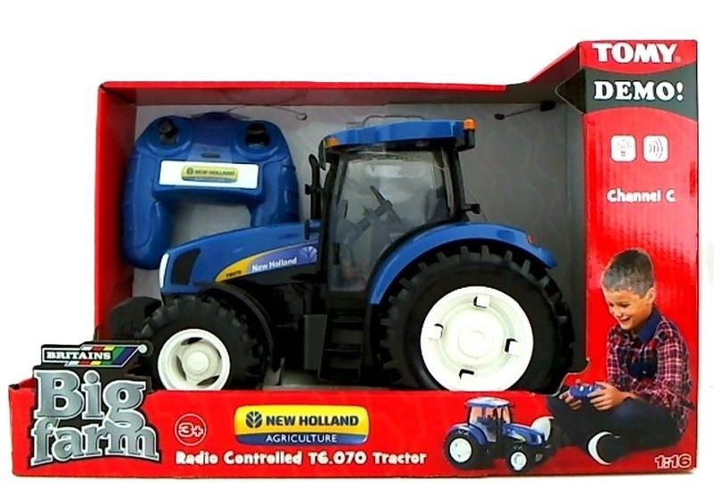 Britains Traktor New Holland Rc T6 Tomy - model lub pojazd