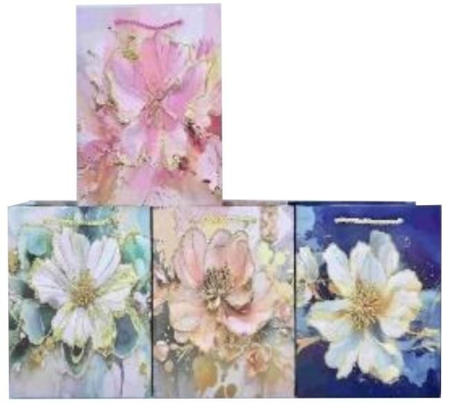 Torba prezentowa Kwiaty Mix - artykuł papierniczy