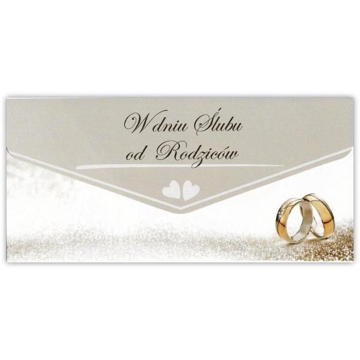 Karnet-koperta Ślub od Rodziców - artykuł papierniczy