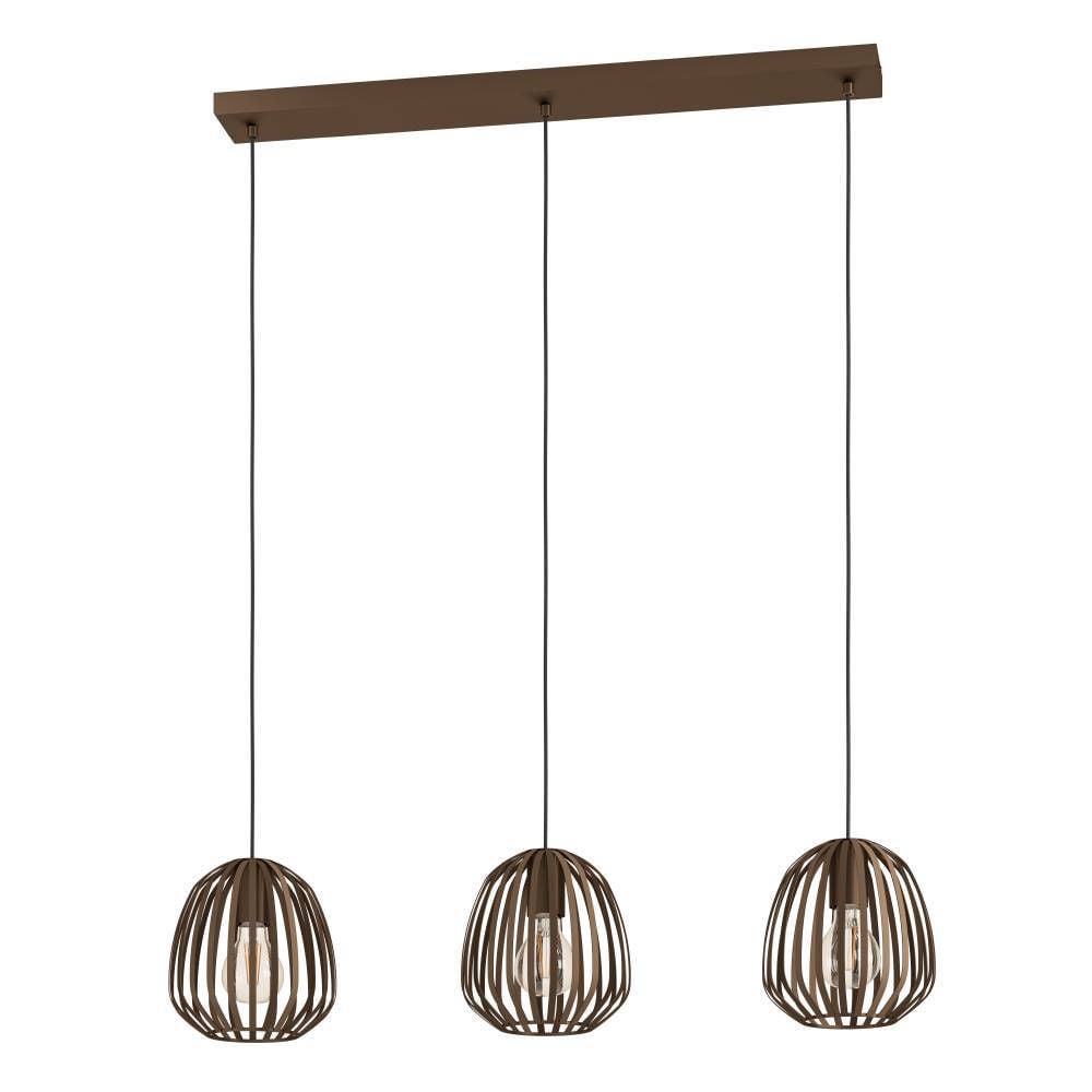 Lampa Wisząca Espinal 3Xe27 Brąz