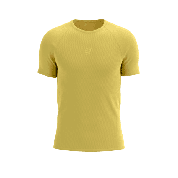 COMPRESSPORT Koszulka biegowa męska TRAIL RACING SS T-SHIRT ceylon yellow