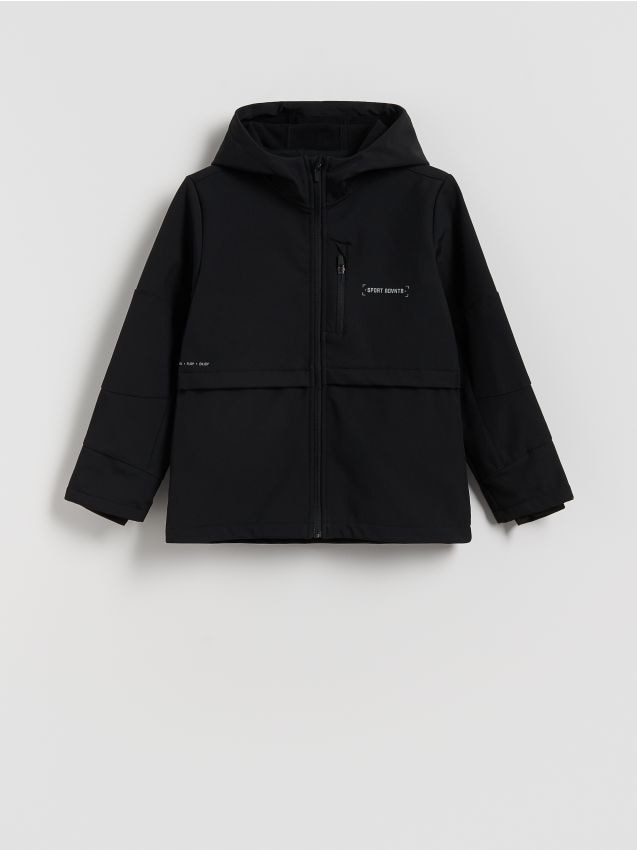 Reserved - Kurtka z kapturem - czarny