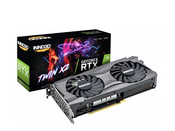 INNO3D GeForce RTX 3060 Twin X2 LHR 12GB N30602-12D6-119032AH